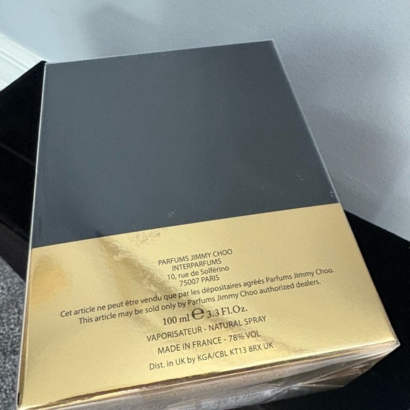 Jimmy Choo Urban Hero Men’s Cologne Black and Gold Box NIB - Picture 2 of 4